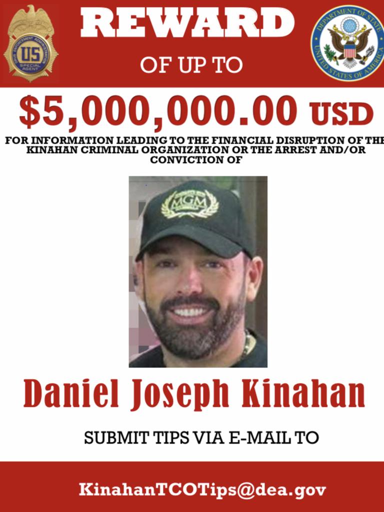 Daniel Kinahan is on the run from authorities.
