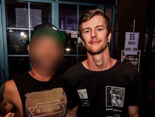 Dassarn Tarbutt (right), 24, was found dead at the Rabbits Eat Lettuce festival