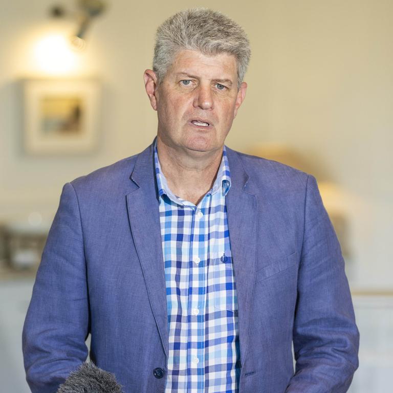 Sport Minister Stirling Hinchliffe on Sunday. Picture: Richard Walker