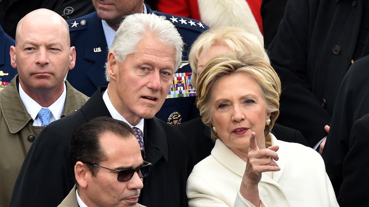 The Clintons reportedly earned millions from public speaking in 2015. Picture: AFP/ Paul J Richards