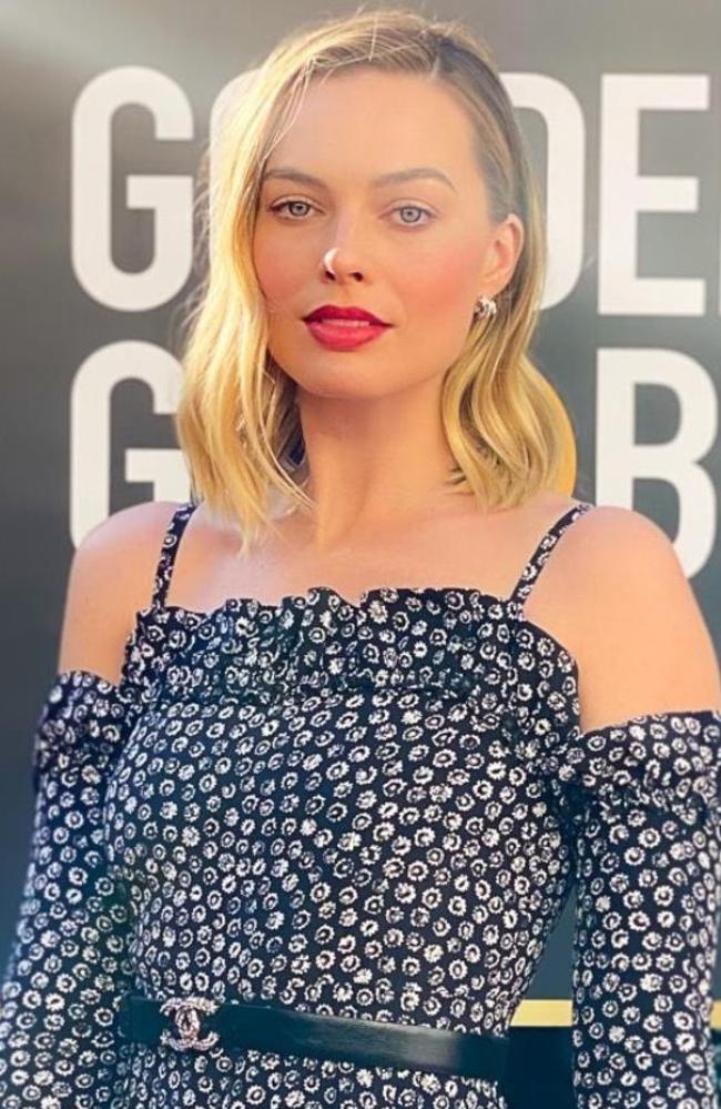 Margot. Picture: Golden Globes/Twitter