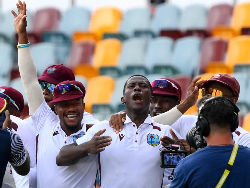 Australia have had their stumbles in the past 12 months – including losing to the West Indies at the Gabba last January. Picture: Getty