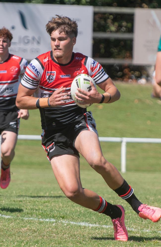 Heath Bethel Kirwan State High School State vs St Brendan's College Semi Final 2024. Thursday 22 August 2024 Picture: Michaela Harlow