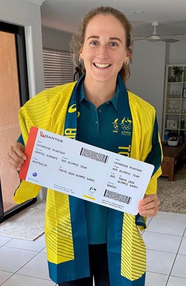 Cat McArthur - Canoe sprint. Picture: SUPPLIED
