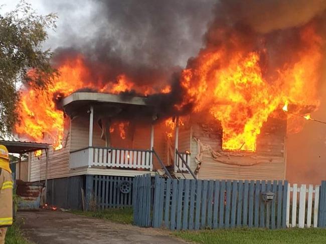 Four teens charged with torching volunteer firey’s home