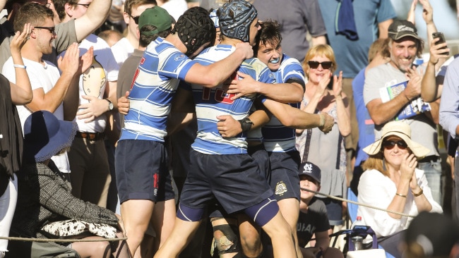 GPS rugby Nudgee v TSS at Ross Oval, Nudgee College. Pic Mark Cranitch.