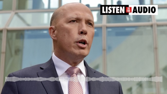 Peter Dutton slams China's behaviour following laser incident (3AW)