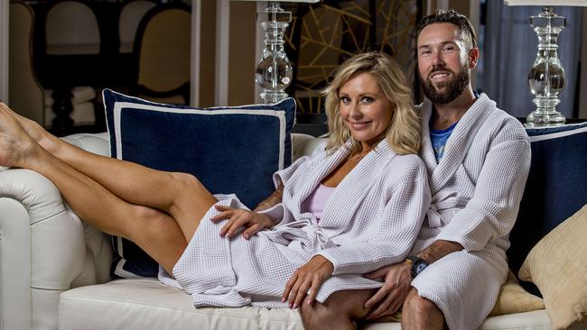 Charli Robinson and Liam Talbot at the Surfers Paradise Marriott Resort &amp; Spa. Picture: Jerad Williams