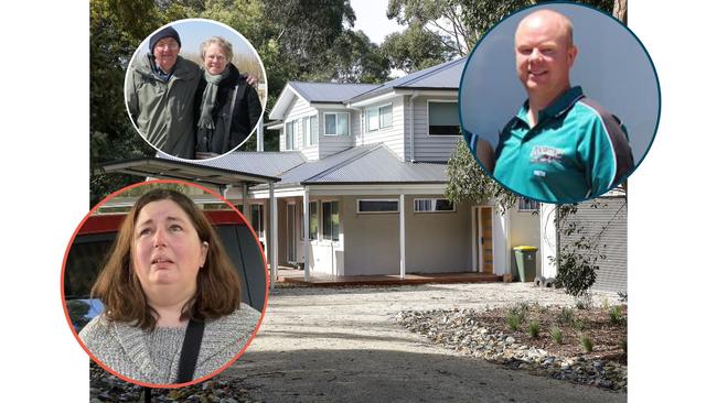 Erin Patterson, her in-laws and ex-husband Simon, and her home in Leongatha where the meal was served.