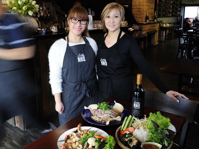 11/06/2014 Little NNQ on Gouger Street owners Jennifer Luong and her mum Huong Ngo also head cook. Pic Mark Brake