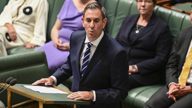 Treasurer Jim Chalmers is ‘well aware it will fade from view almost as suddenly as it materialised’. Picture: Getty Images