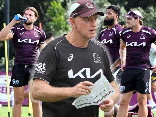 Michael Maguire moved Brisbane’s Captain’s Run to Suncorp Stadium.