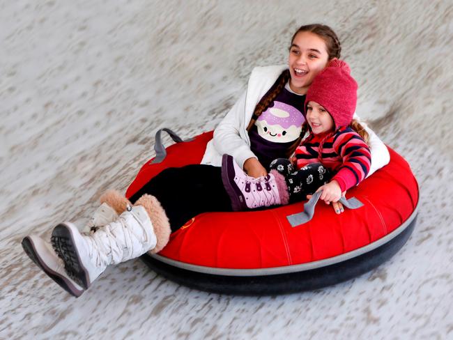 Ice Toboggan, Hunter Valley Gardens Snow Time For Life Open Garden Jul 4 Image supplied