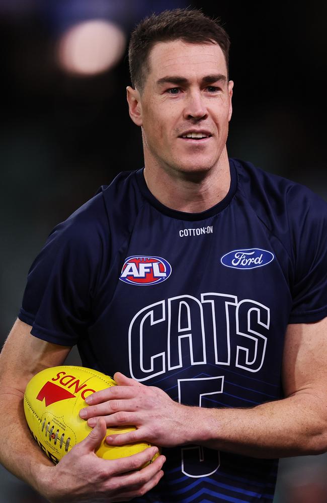 Jeremy Cameron had limited impact against Port. Picture: James Elsby/AFL Photos via Getty Images