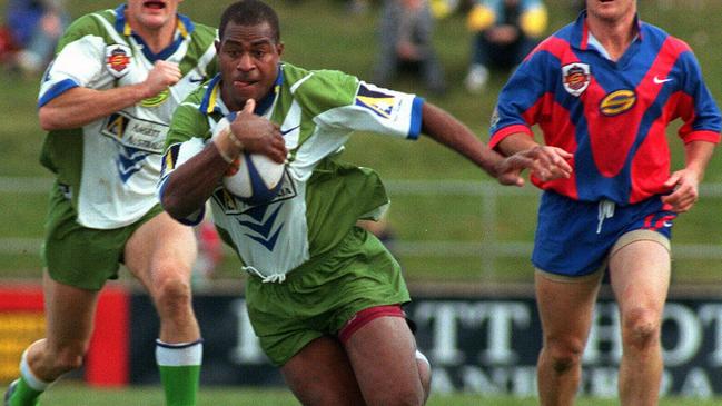 NRL legend Noa Nadruku was unknown to Ravalawa.