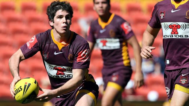 A distinctly less hairy Jake Granville playing for the Broncos U-20s in 2009.