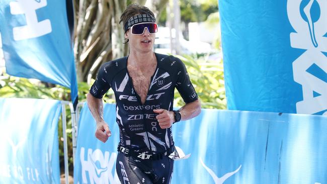 Josh Amberger says he was disgusted officials refused to call a halt to the Ironman Hamburg triathlon following a collision that resulted in a fatality. PICTURE: BRENDAN RADKE