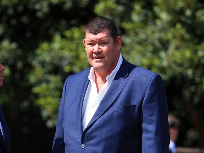 09/01/20 Crown resorts owner James Packer in Melbourne. Aaron Francis/The Australian