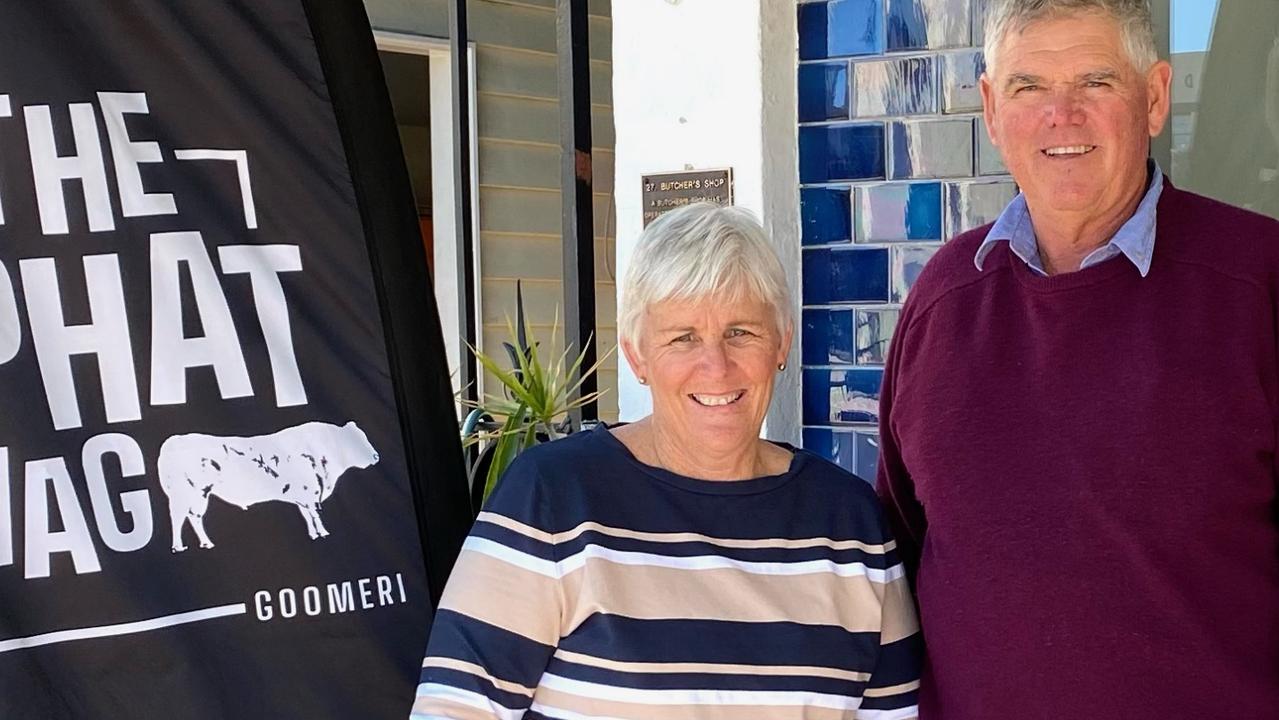 Jocelyn and Selwyn Maller are the new owners of The Phat Wag butchery at Goomeri.