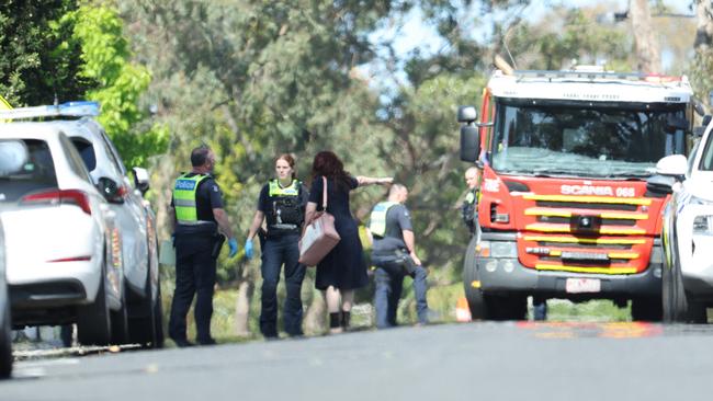 A major collision has occurred at a school in Melbourne's inner east. A car has reportedly driven into a primary school on Tooronga Rd in Hawthorn East on Tuesday afternoon. Picture: David Caird