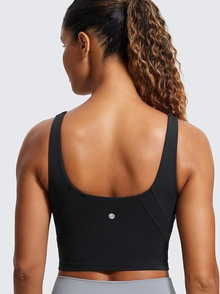 CRZ YOGA Longline Sports Bra. Picture: Amazon Australia.