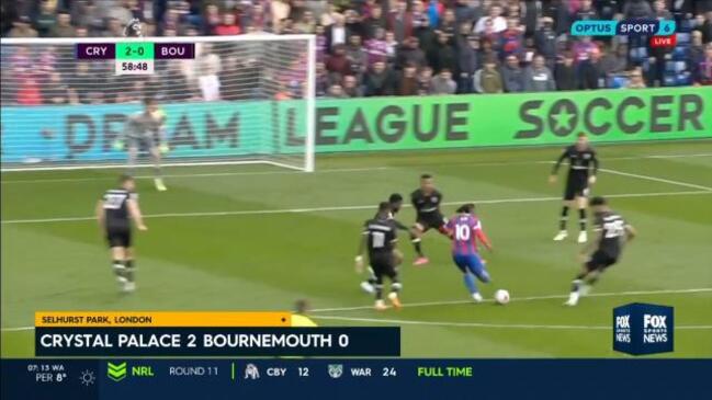 Crystal Palace comfortably claim Bournemouth Cherries