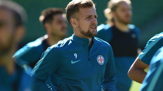 Melbourne City’s Argentine midfielder Nicolas Colazo is a doubt for this weekend.