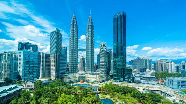 Kuala Lumpur in Malaysia is one country where the Aussie dollar goes further.