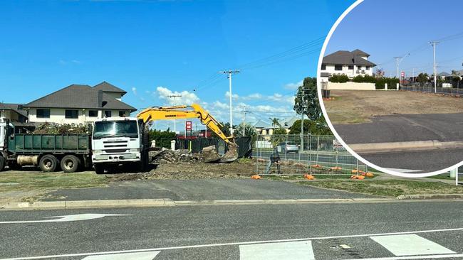 The Smoooth Juice site under demolition in June 2023.