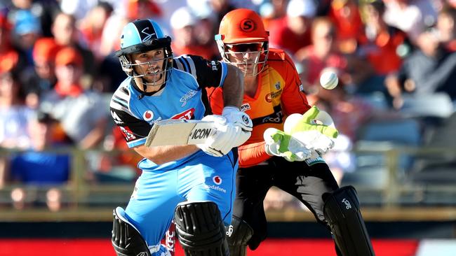 Jon Wells in action in 2018. Picture: AAP Image/Richard Wainwright.