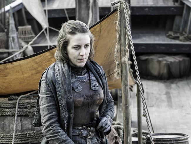 Gemma Whelan in Game of Thrones. 