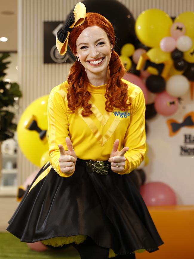 Former Yellow Wiggle Emma Watkins has endometriosis. Picture: Jonathan Ng