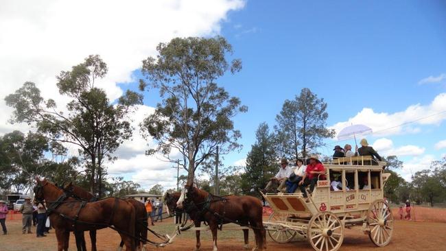 The festival includes a pilgrimage from Surat to Yuleba, which was the final Cobb & Co service coach route in Australia.