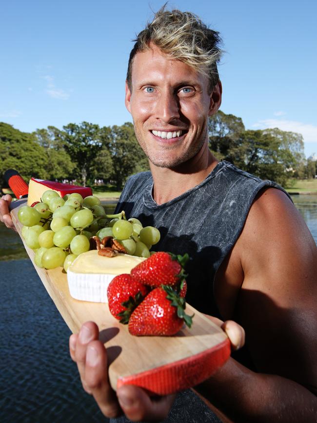 Luke Hines is a positive advocate for fresh food.