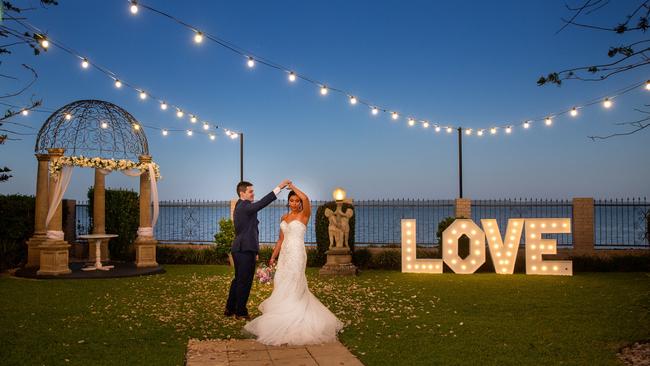 A couple dances at The Courthouse Restaurant. Picture: The Courthouse Restaurant