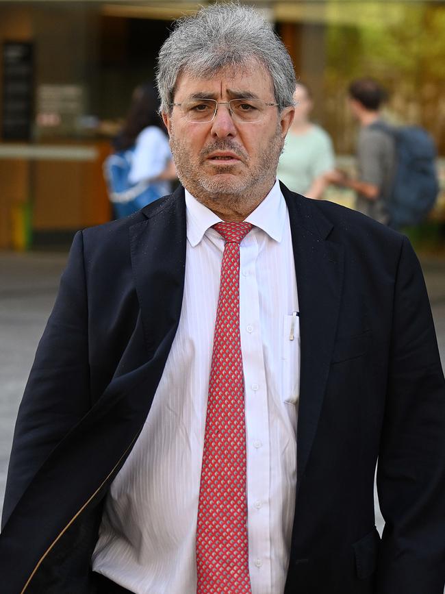 Sam De Carlo outside the Supreme Court in Brisbane. Picture: Lyndon Mechielsen