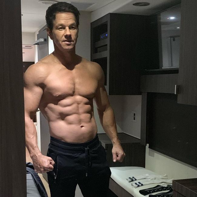 Super-fit star Mark Wahlberg is in town.