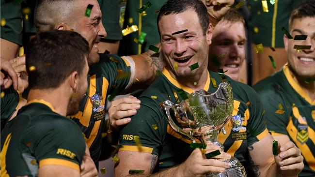 Boyd Cordner capped off a stunning year as skipper. Picture: Dan Himbrechts