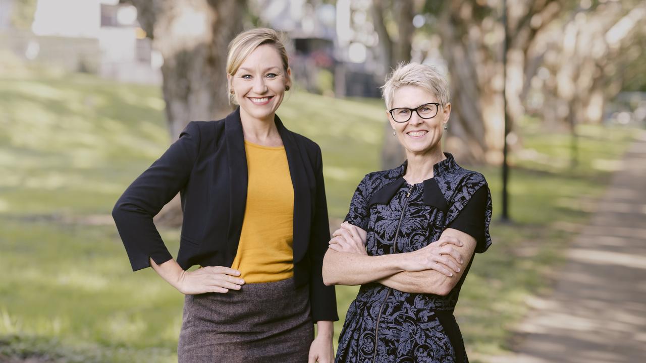 Queensland Greens Senator Larissa Waters with the Greens new Queensland Senate candidate Penny Allman-Payne. Picture: Supplied