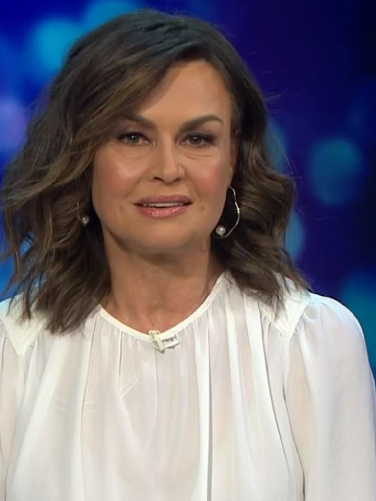 Lisa Wilkinson makes a hasty goodbye from The Project.