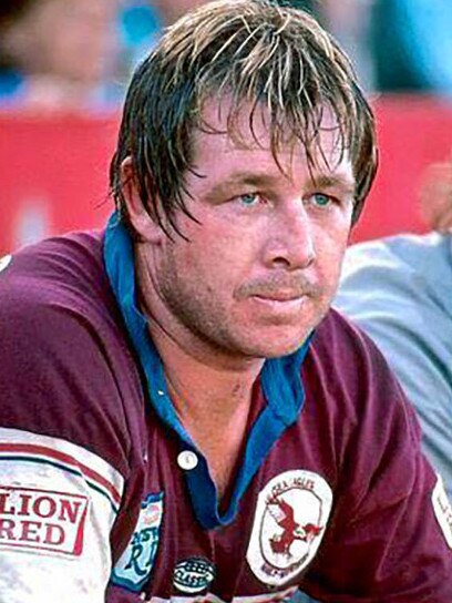 David 'Mule' Hosking, father of Zac, was a fan favourite at the Sea Eagles.