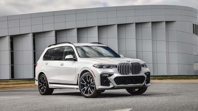 The 2019 BMW X7 (not the vehicle seized).