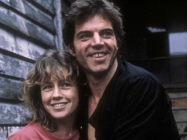 Noni Hazlehurst and Colin Friels starred in 1982 Australian film ‘Monkey Grip’. Picture: National Film &amp; Sound Archive