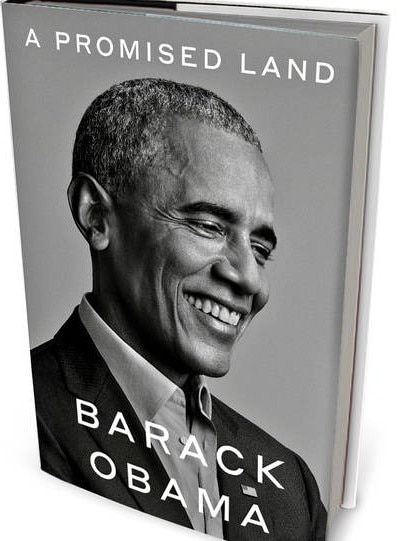 Barack Obama's new book. Picture: WSJ