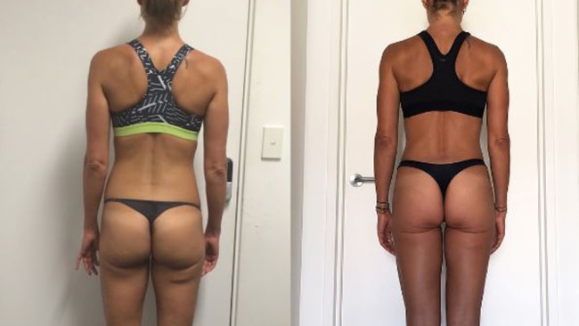 Fit mum Leah Simmons' remarkable body transformation
