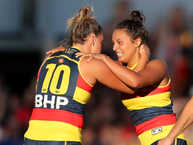 Four out of eight sides failed to reach 25 points in the opening round of the AFLW.