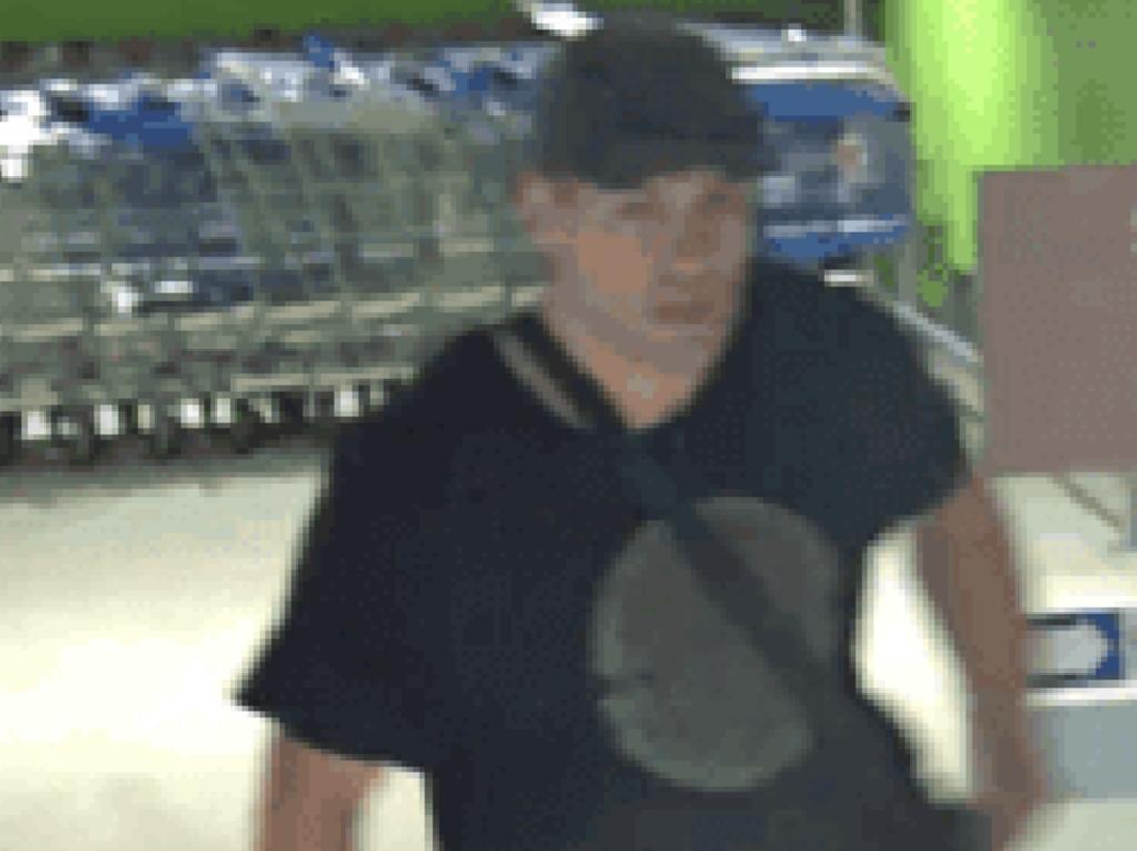 A man seen at the Werribee shopping centre who police want to speak to. Picture: Victoria Police