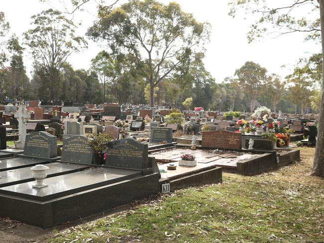 GENERIC Frenchs Forest Cemetery.Frenchs Forest, NSW, Australia, 3 October 2017. (AAP Image/Annika Enderborg)