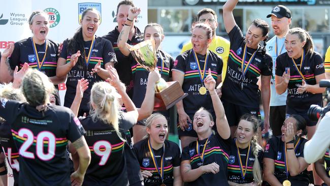 The Panthers made it back-to-back premierships after also defeating the Tigers in last year’s grand final. Picture: Sue Graham