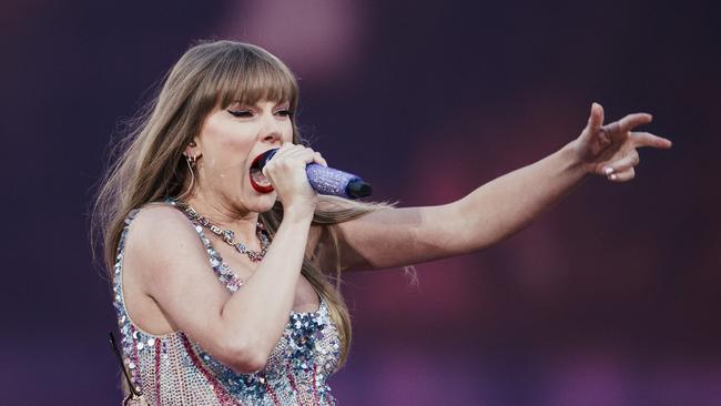 Taylor Swift performs this week for her Eras Tour, this time in Lisbon. The singer has complained previously about ticketing delays. Picture: ANDRE DIAS NOBRE / AFP)